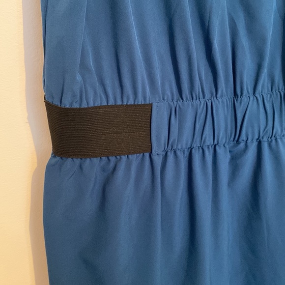 Jacob - Blue Sleeveless Dress - Size Large - Picture 3 of 4